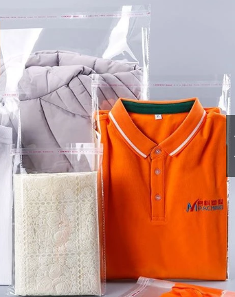 100pcs Affordable Transparent OPP Packaging Bags / Clear Plastic Bags / Self-Adhesive Clothing Cover Bags - Image 3
